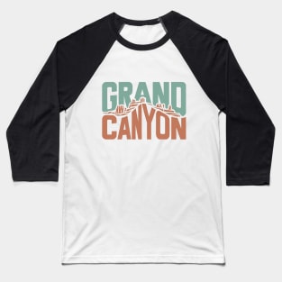 Grand Canyon Adventure - Rustic Wilderness Baseball T-Shirt